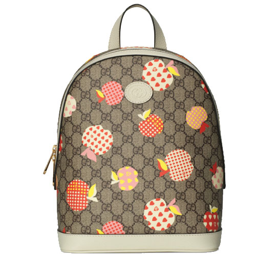 Gucci heart apple motif small backpack