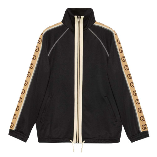 Gucci oversized jersey jacket