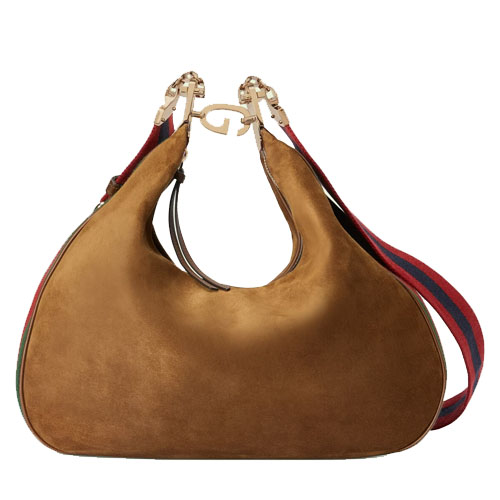 Gucci Attache large shoulder bag brown