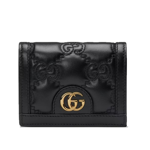 GG Matelasse card case wallet