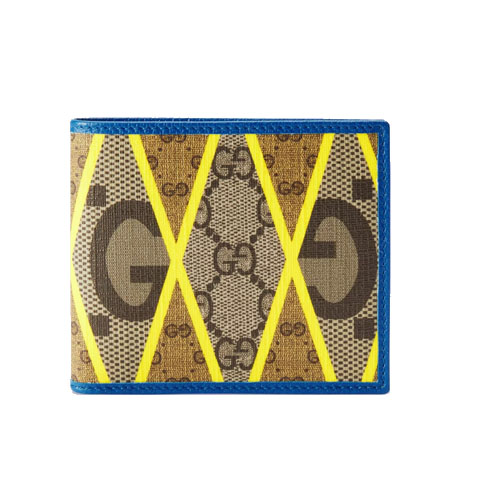 GG rhombus print wallet