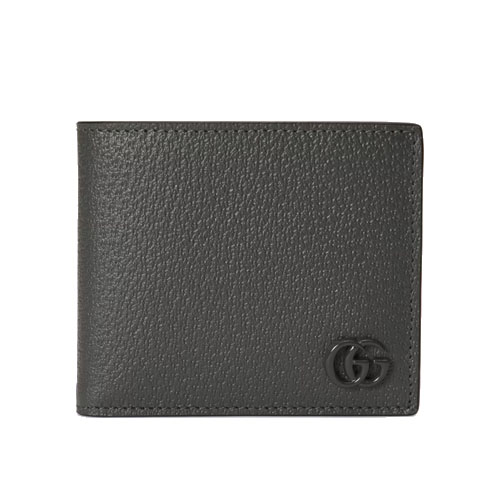 GG Marmont card case wallet grey